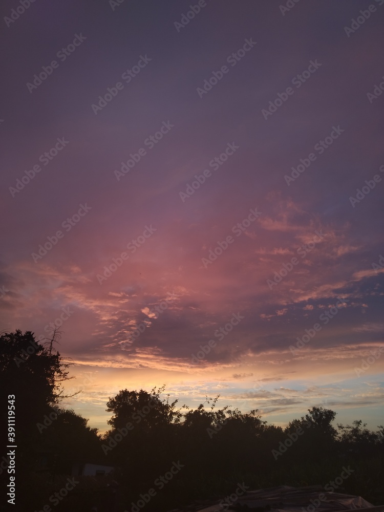 sunset in the sky sunset in the sky