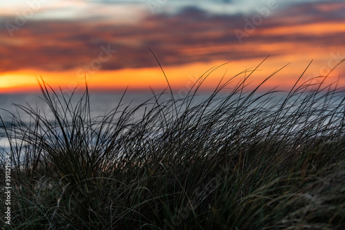 Sunset at the coast