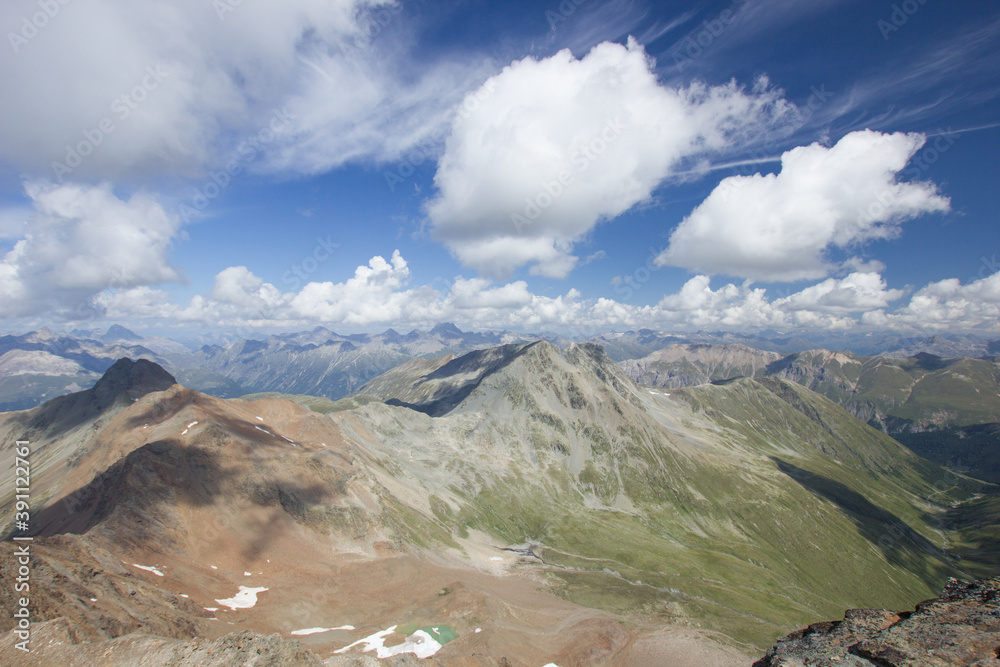 Piz Languard in the canton of grisons