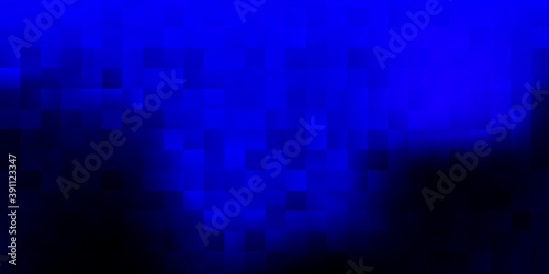 Dark pink, blue vector template with abstract forms.