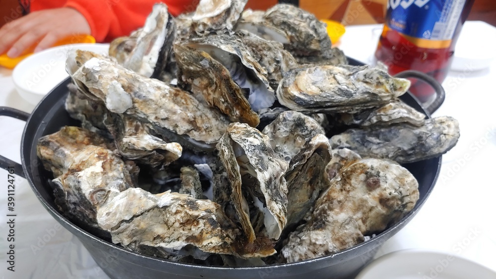 oysters with lemon oysters with lemon