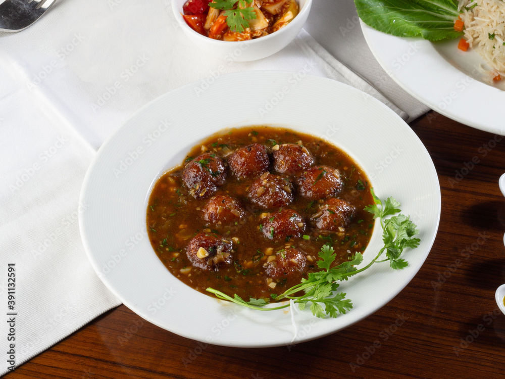 Vegetable Manchurian Vegetable Manchurian
