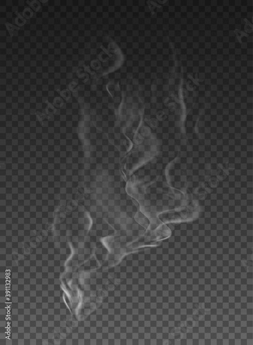 fog and smoke set isolated on transparent background