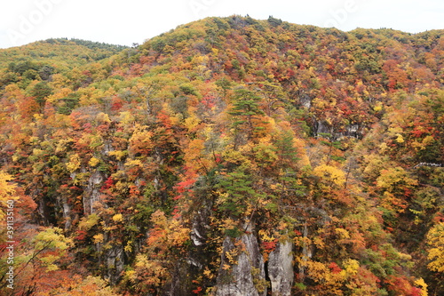 みちのく宮城の秋 鳴子峡の紅葉