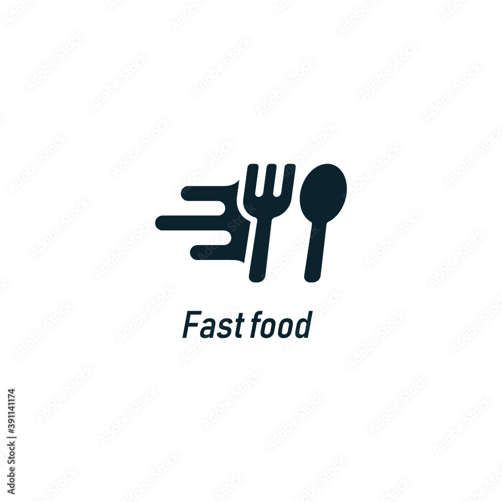 spoon and fork icon restaurant logo spoon and fork icon restaurant logo
