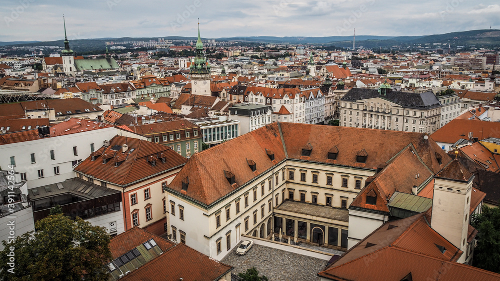 Obraz premium Brno - one of the biggest cities in the Czech Republic