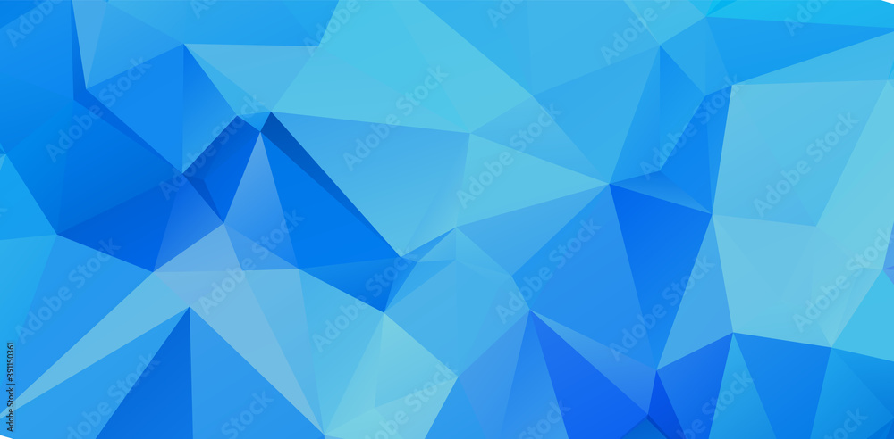 Blue vivid polygonal mosaic background, creative design templates Illustration Blue vivid polygonal mosaic background, creative design templates Illustration