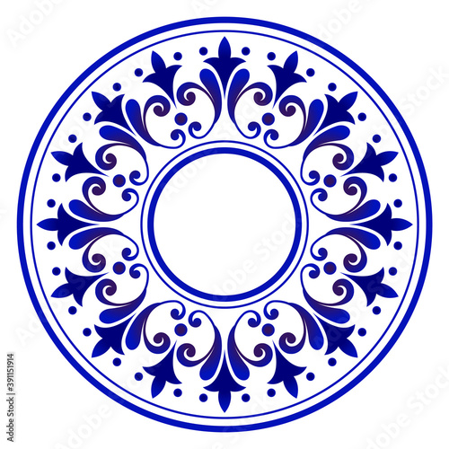 decorative round ornament