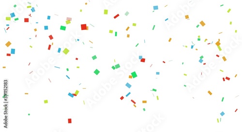 Colorful confetti background graphic material