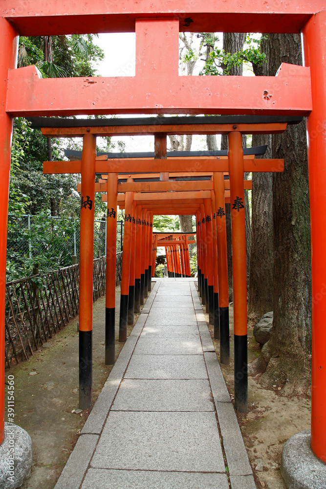 花園稲荷神社（上野公園）