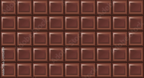 ビターチョコレートのイラスト
