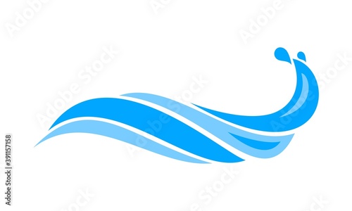 Free Download Sea wave illustration vector design - GFXLoad