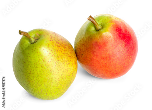 Fresh pear fruit an isolated on the white background