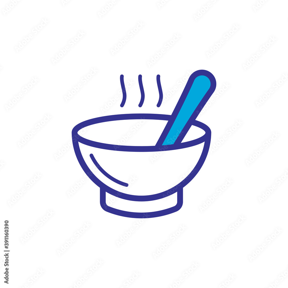 bowl icon, vector design trendy bowl icon, vector design trendy