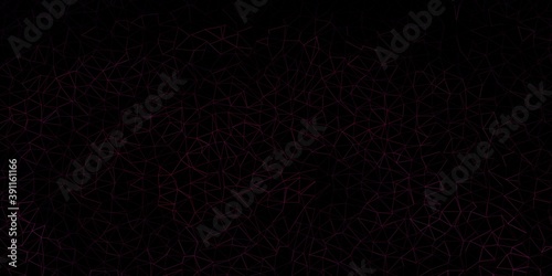 Dark pink vector abstract triangle pattern.