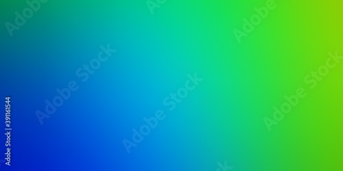 Light Blue, Green vector abstract blurred background.