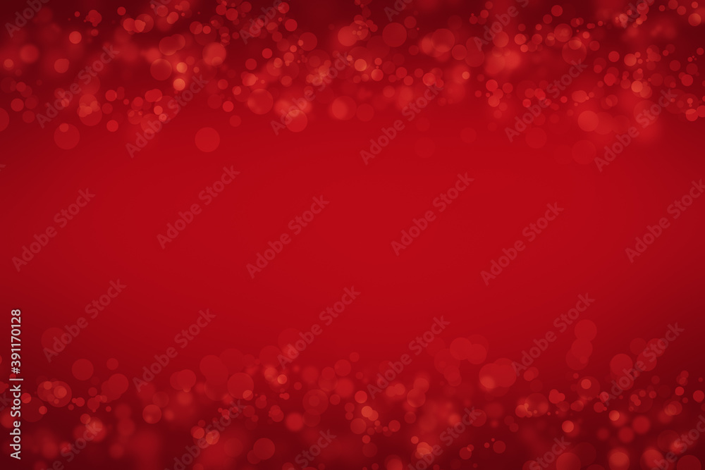 Bokeh red background with circle theme Bokeh red background with circle theme