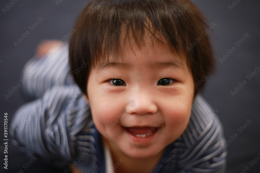笑顔の男の子 笑顔の男の子