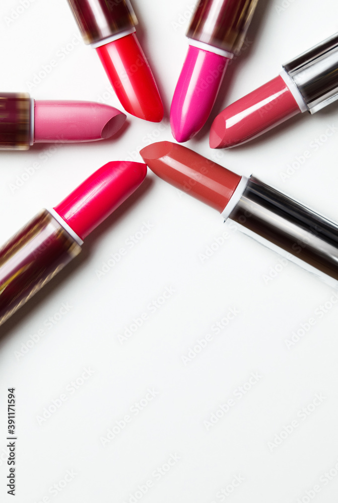 Obraz premium lipstick on a white