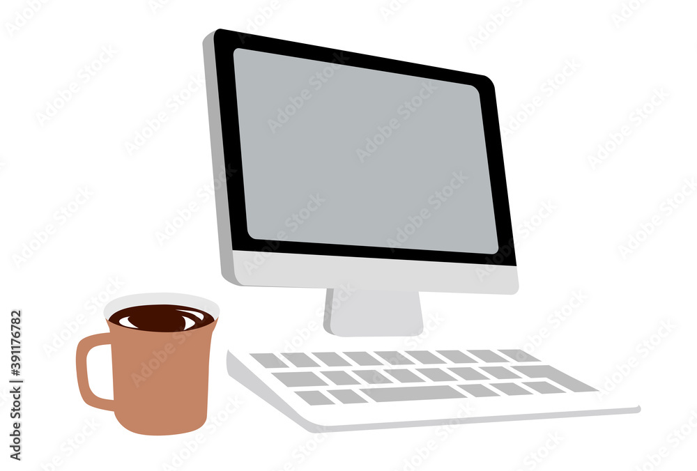 パソコンのコーヒーブレイク パソコンのコーヒーブレイク