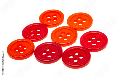 colored buttons isolated