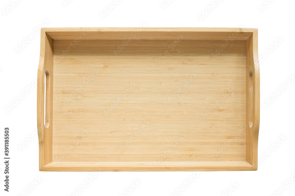 Serving tray isolated Serving tray isolated