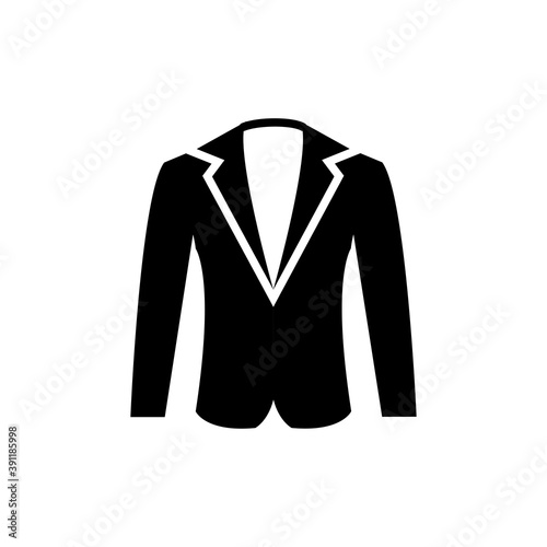 suit icon vector symbol template
