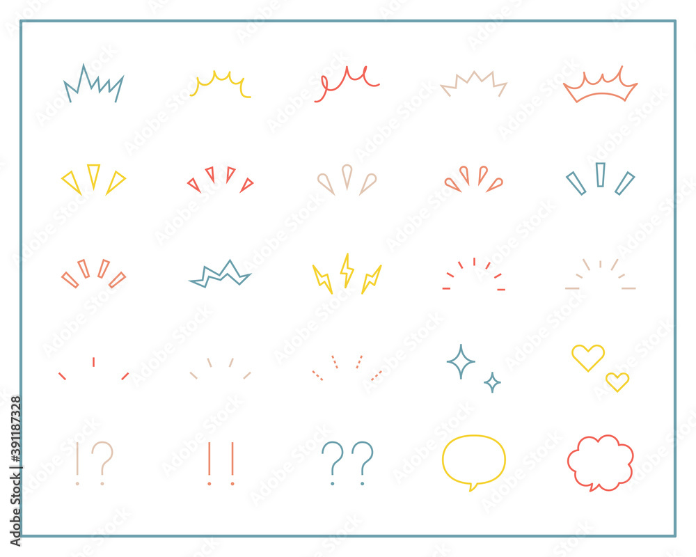 気づき線 注目マークのセット イラスト アイコン ポイント 集中 驚き 飾り 装飾 理解 シンプル Stock Vector Adobe Stock 気づき線 注目マークのセット イラスト アイコン ポイント 集中 驚き 飾り 装飾 理解 シンプル Stock Vector Adobe Stock
