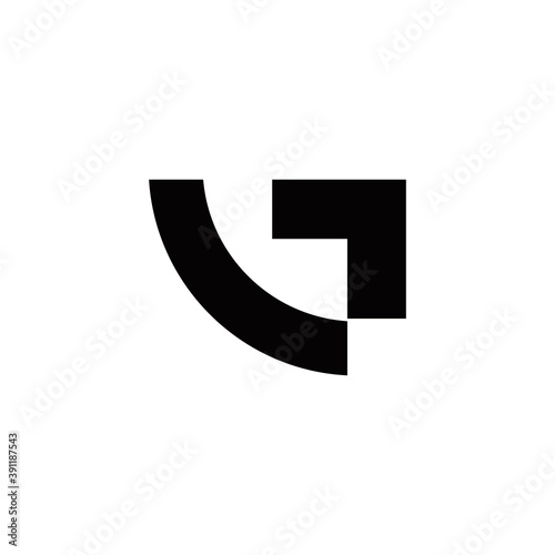 g simple circle logo