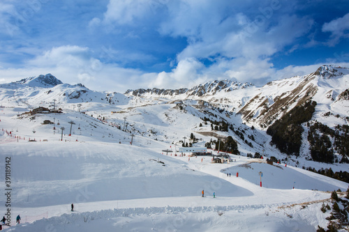 Piste de ski Arc 2000 © Christophe Fouquin