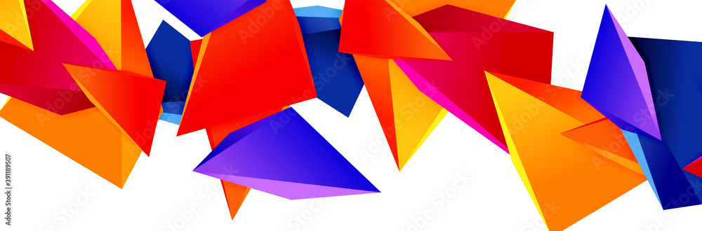 Triangle mosaic abstract background, 3d triangular low poly shapes. Geometric vector illustration for covers, banners, flyers and posters and other Triangle mosaic abstract background, 3d triangular low poly shapes. Geometric vector illustration for covers, banners, flyers and posters and other
