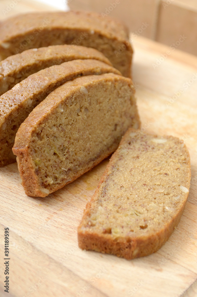 Slice of Banana Cake Slice of Banana Cake