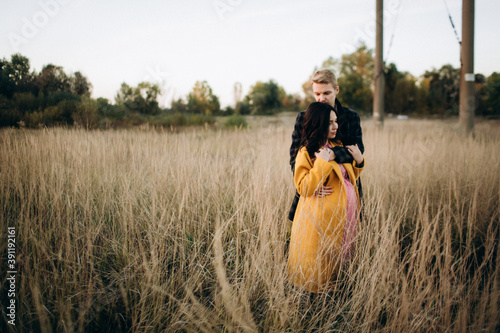 Wallpaper Mural Loving couple awaitnig for a baby Torontodigital.ca