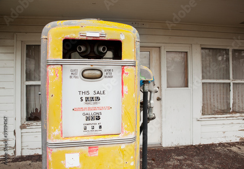 Old Gas Pump photo