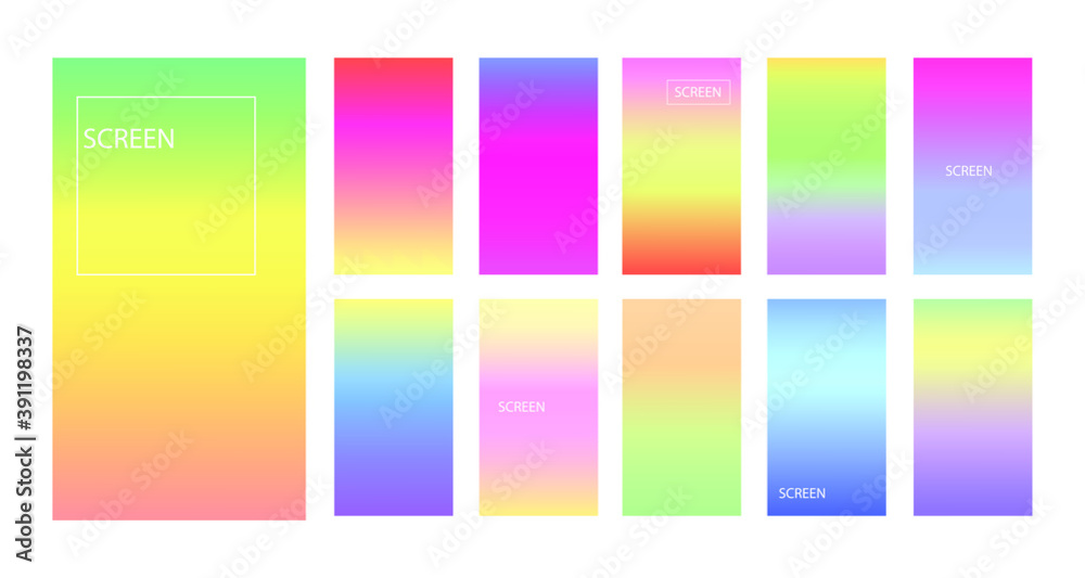 gradient; background; color; green; blue; red; vector; bright; yellow; app; apple; modern; abstract; application; design; pink; gradient; background; color; pastel; yellow; vector; blue; green; phone;
