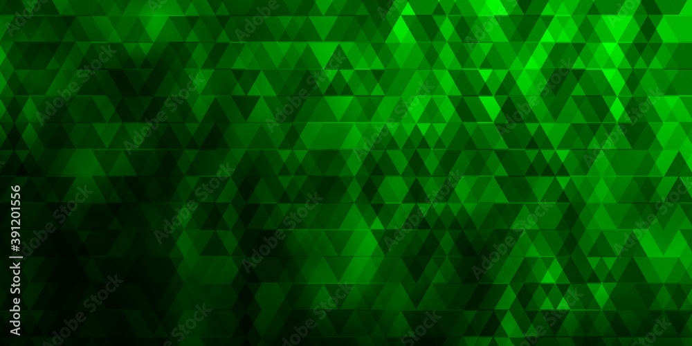 Light Green vector background with lines, triangles. Light Green vector background with lines, triangles.