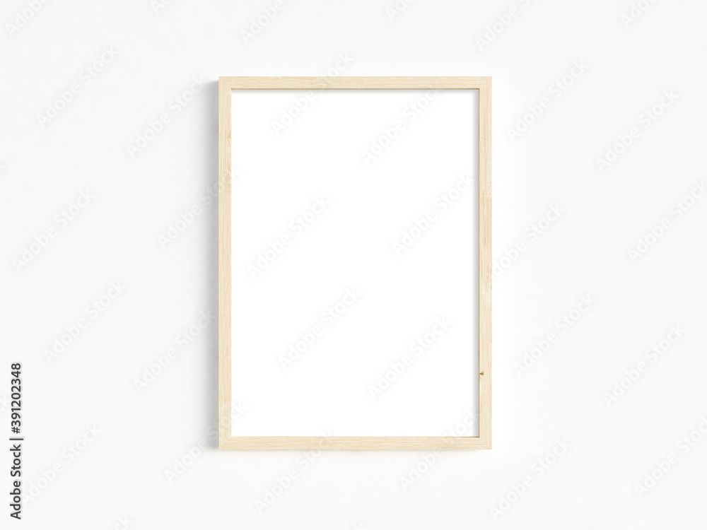 Vertical wooden frame mock-up Vertical wooden frame mock-up