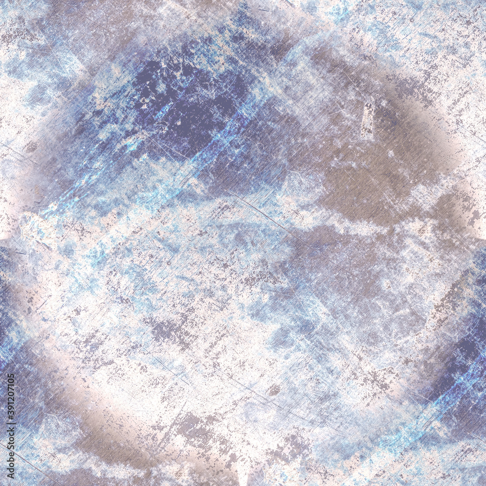 Fototapeta premium Grunge Background Texture. Blue Dirt Wallpaper. 
