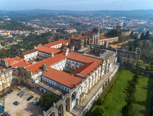 Monastery Convent of Christ in Portugal