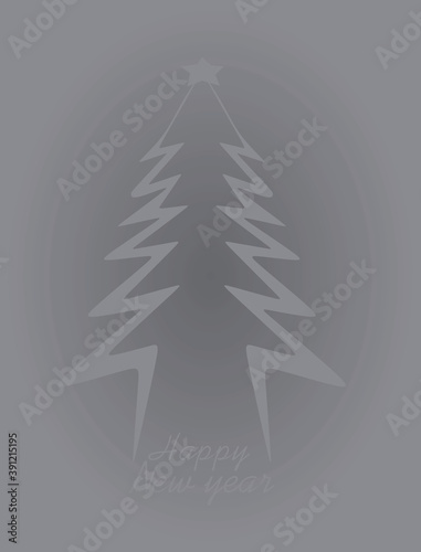 Happy New year card. vector