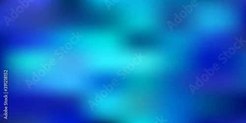 Light blue vector gradient blur layout.