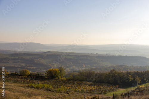 Nebel im Gebirge