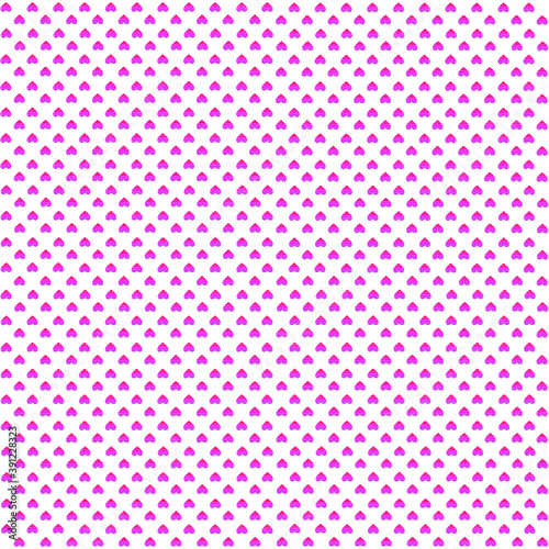 Pink heart sweet valentine repeat pattern and seamless vector