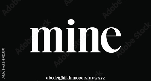 luxury and elegant font glamour style