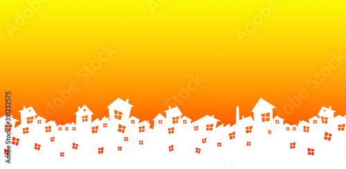 case, abitazioni, immobiliare, skyline	
