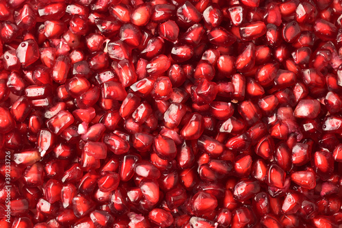 red pomegranate seeds