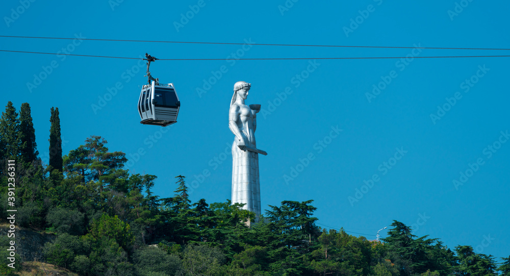 Mother of a Georgian statue, Kartlis Deda, Tbilisi City, Georgia, Middle East Mother of a Georgian statue, Kartlis Deda, Tbilisi City, Georgia, Middle East