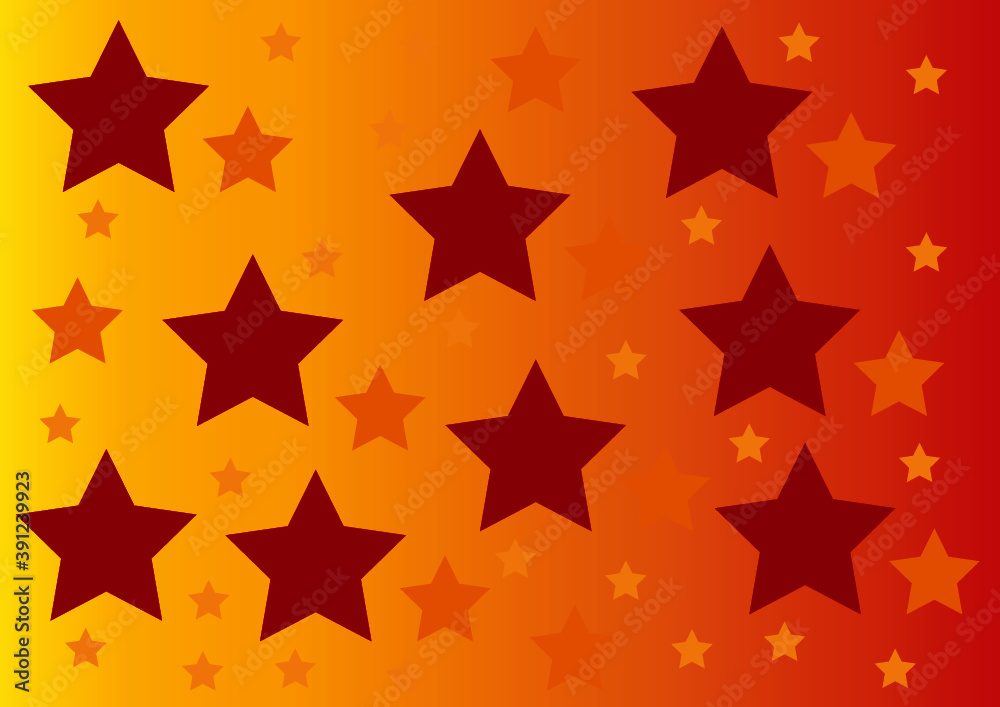 Viele, schöne Weihnachtssterne in unterschiedlichen Farben