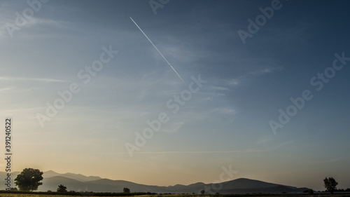 Lago di Fondi (LT). Alba photo