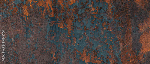 texture of rust on old grunge metal surface background 
